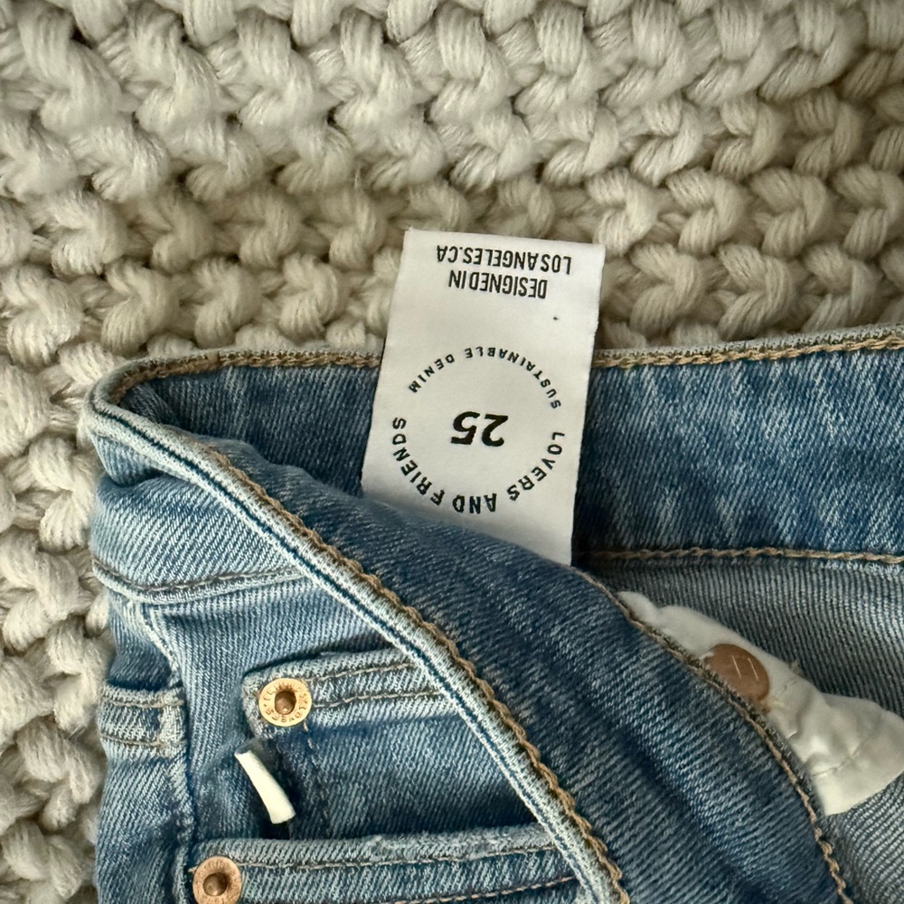 LF Blue Denim Overalls Classic Style
